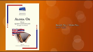 16162 Aloha Oe, Einzelausgabe Akkordeon