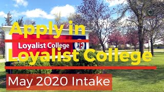 Loyalist College: May 2020 Intake | Toronto | Ontario | Canada | Apply Global | Canada Student Visa