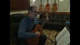 Brazilian guitar.  Nodar's  Guitar lessons - Choro by Domingo Semenzato,