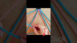 👆 Bracelet Pattern Tutorial #diy #viralshorts #macrame