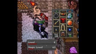 Tibia {Lobera} - Level 8 MS: The Sizzyl Project #BattleMage