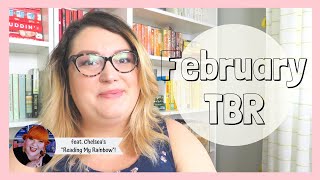 I TRY READING MY RAINBOW LIKE CHELSEADOLLING READS! | FEBRUARY 2020 TBR