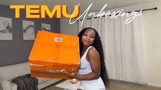 UNBOXING $200 WORTH OF TEMU ITEMS FT. TEMU| Shalaya Dae