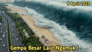 Baru saja! Maluku Berduka Besar, Gempa Hebat Di laut Hari ini 8 April 2023