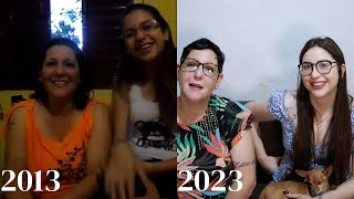 TAG: Mãe e filha com 10 anos de diferença de gravação 😱