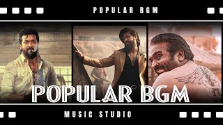 POPULAR BGM || KGF, Rolex, Vikram, Vijay sethupathi, || Ringtones || Music Studio