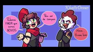 🖤no son iguales 🖤 créditos a Khattedraws ✨❣️comic de los compas 🤗 cap 10✨