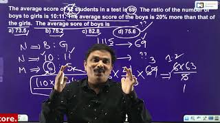 Averages concept for lic aao, sbi, ibps, cat, clat, si mains, tspsc, appsc, rbi, ssc cgl, chsl, csat