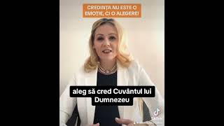 Credința este o alegere, nu o emoție!