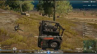 PUBG Lite oynanış araba kovalamasında nasıl ölünür -:)