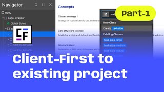 How to implement Client First to exisiting Webflow website?
