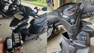 keyless + alarm rp 1.1jt bisa untuk motor new beat vario genio scoopy pcx cbu