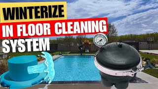 How to WINTERIZE  In Floor Cleaning System (100% GUIDE)