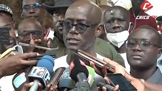 La réaction de Thierno Alassane Sall après son vote