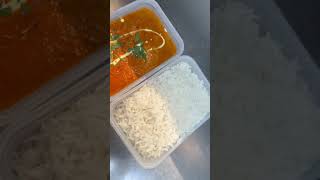 Paneer makhni and Rice