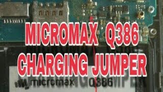 MICROMAX Q386 CHARGING SOLUTION JUMPER.MICROMAX CHARGING PROBLEM KAISE THIK KARE FULL WAY.