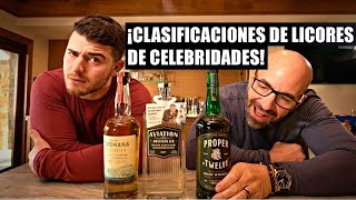 ¡Calificación de licor de celebridades! ¡Probamos los tres mejores! #top