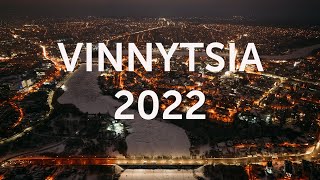 Vinnytsia at night Cinematic DJI Air 2S - Drone video