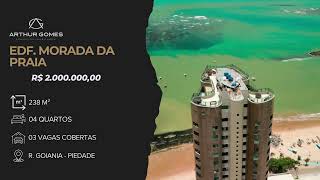 Apartamento de Luxo na Beira-Mar de Piedade (238 m² e 4 suítes)