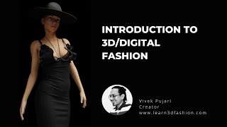 3D/Digital fashion workflow