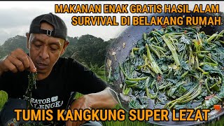 SURVIVAL!! MUKBANG OSENG KANGKUNG MAKANAN LEZAT GRATIS HASIL ALAM