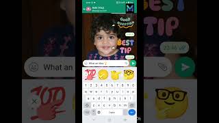 how to create WhatsApp stickers | Make your own WhatsApp stickers | emojis | express in chat