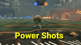 How To Rank Up In Rocket League | Power Shot In Rocket League | How To Hit The Ball Hard