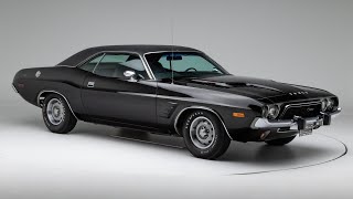 1973 Dodge Challenger Rallye 340 Black walk around