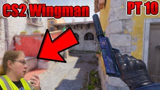 Gail Lewis?!?! CS2 Wingman To Global Elite #10 (Full Gameplay)