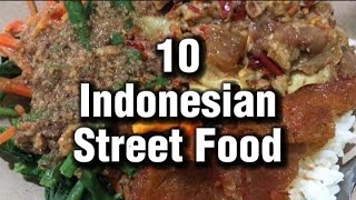 Top 10 Indonesian Street Food