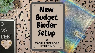 New (to me) budget binder setup and cash envelope stuffing: Quarter 1 planner update