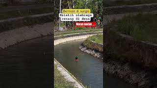 Olahraga RENANG di SUNGAI bikin bahagia #shorts #health #sports