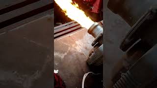 please subscribe 🙏 industry BURNER . 100 kW . diesal burner