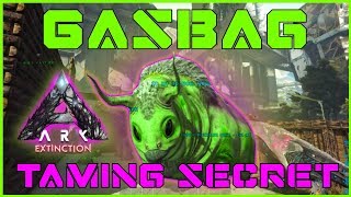 SECRET to easily taming Gasbag in Ark Extinction!