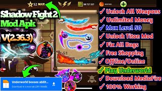 Shadow Fight 2 Mod Apk V2.36.3 | Download Shadow 2 Mod Apk Latest Version Terabaru | Unlock All Boss