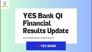 Yes Bank Q1 2025 Result analysis | Advances 🆚 Deposit ? #yesbank #quarterlyresults #banking #tamil