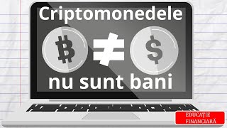 Cultura si educatie financiara Ep.15 - De ce criptomonedele nu sunt bani? ▧ Tipuri de bani! ▧