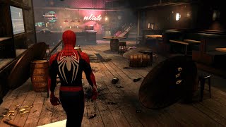 [4K 60 FPS] Spider-Man Remastered PS5: Spidey Walks Into a Bar