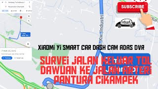 Dari tol dawuan ke pantura via kawasan mandala cikampek