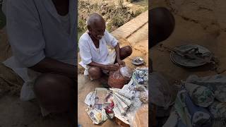 85 Years Old Hard Working Baba Selling New North Indian Food Recipe | #hardworkingbabab #shorts