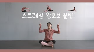 유연성 ZERO 스트레칭 입문자! 초보자 분들을 위한 꿀팁!! 유연해지고 싶다면 처음부터 다시 시작해보세요~ _ 간단스트레칭/스트레칭 꿀팁/유연성/기본기/ 요가ASMR