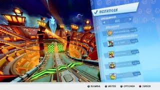 CTR:NF™ Beating Developer Ghost on Hyper Spaceway