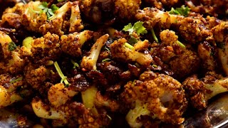 Cauliflower Pepper Fry Recipe 😋😋