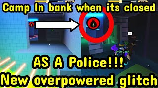 Get In bank Before It Opens NEW Roblox Jailbreak Glitch