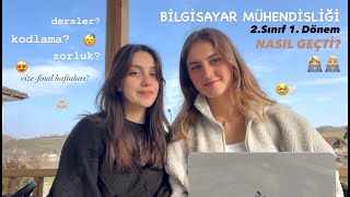 BİLGİSAYAR MÜHENDİSLİĞİ 2.SINIF 1.DÖNEM NASIL GEÇTİ? || dersler? vize ve final haftası? kodlama?