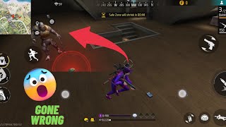 Free Fire Max: Mine Setup Gone Wrong #shortsfeed