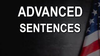 Advanced Sentences I Get Used to Listening to Spoken English