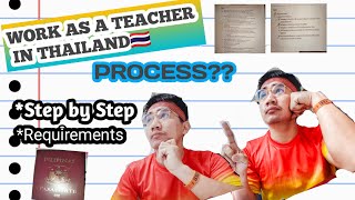 Process to work as a Teacher in THAILAND🇹🇭🇹🇭 | VLOG 12