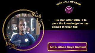 SISA PERSON OF THE YEAR: AMB. ALAKE SEYE SAMUEL