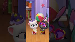 Don't do that again Talking Tom and friends #shorts #tomfriends #angela #becca